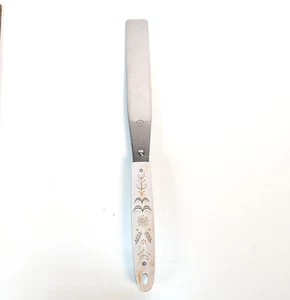 Spatola spandiconcime 10" vintage selce punta freccia Ekco raccolta grano utensile cucina MCM - Foto 1 di 9
