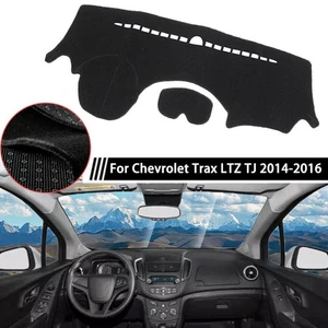 For Chevrolet Trax 2014-2016 Black Dash Cover Dashmat Anti-Glare Mat Pad carpet - Picture 1 of 9