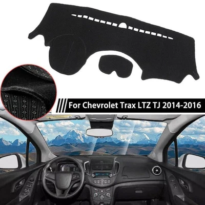 For Chevrolet Trax 2014-2016 Black Dash Cover Dashmat Anti-Glare Mat Pad carpet - Image 1 of 4
