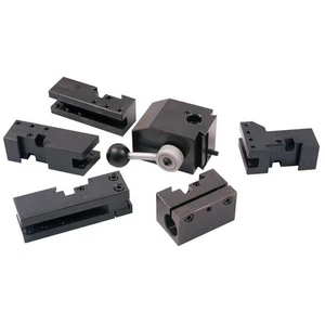 3900-5424 KDK-0 Type Quick Change Tool Post and 6 Piece Holder Set - Picture 1 of 3