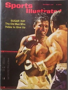Sugar Ray Robinson Sports Illustrated Nov 6, 1965 Boxing Memorabilia Magazine - Picture 1 of 2