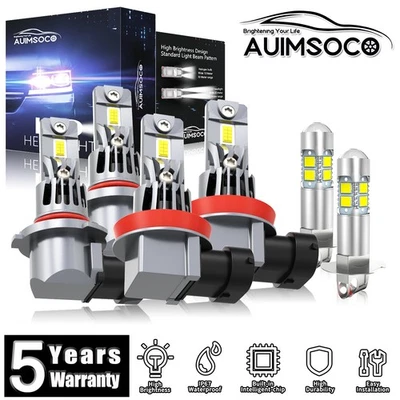 Для Cadillac STS 2005 Elegance седан 4 двери 6 x светодиодные лампы фары супер яркий - Изображение 1 из 4