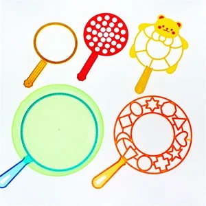 6PCS/set Colorful Bubble Wand Bubble Blower Toy Set For Kids Summer Outdoo - Picture 1 of 8