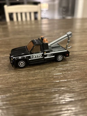 MATCHBOX N.Y.P.D. Grúa/remolcadora diecast 1987 Traffic Policy GMC C-30 Foto 1 de 4