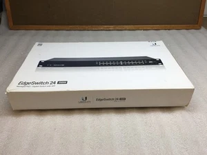 Ubiquiti Networks EdgeSwitch24 ES-24-250W 24-Port PoE Gigabit Switch Open Box - Picture 1 of 11