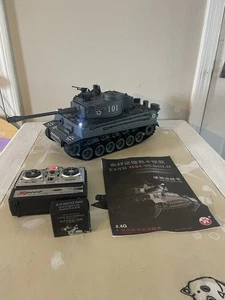 RC Tank 101 Toy 1:20 Scale German Tiger 2.4 GHz (Remote Control) - Picture 1 of 8
