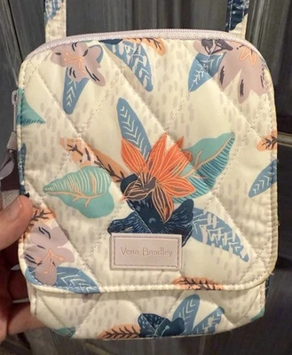 Vera Bradley RFID Ultralight Mini Hipster Crossbody Bag, Purse, Wallet Floral - Image 1 of 4