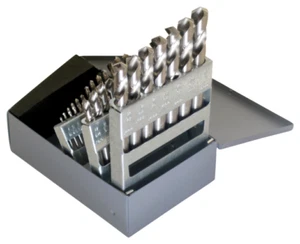 Chicago Latrobe 29pc Drill Bit Set 69900 Stubby Screw Machine Length 1/16-1/2" - Picture 1 of 1