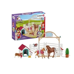Schleich Pferdeclub Hannahs Gastpferde mit Rubin der Hund 42458 - Bild 1 von 1