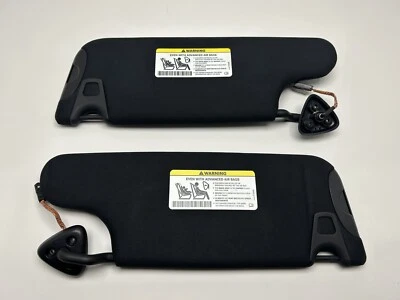 Parasoles delanteros izquierdo y derecho Dodge Challenger Pack 15-23 OEM Foto 1 de 4