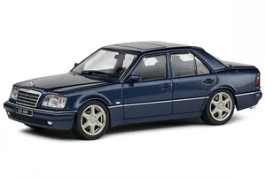 Mercedes W124 E60 AMG blue diecast model car S4313203 Solido 1:43 - Picture 1 of 6