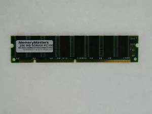 256MB SDRAM MEMORY RAM PC100 NON-ECC UNBUFFERED 168PIN DIMM - Picture 1 of 1