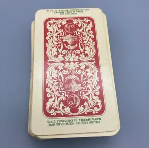 Mazzo carte da gioco vintage Esquire rivista per inserzionisti saldi natale anni 30 - Foto 1 di 10