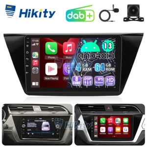 DAB+ 4+64GB 10,1" Android 13 Radio CarPlay RDS GPS Navi Für VW Touran 5T ab 2015 - Bild 1 von 18