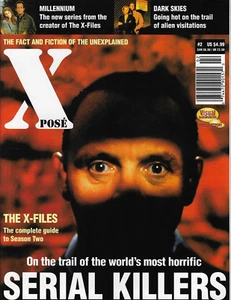 Xpose Magazine Sep 1996 Anthony  Hopkins Silence of the Lambs X-Files Dark Skies - Picture 1 of 2