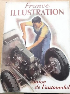 FRANKREICH ILLUSTRATION SPEZIAL AUTOMOBILE 1948 SALON DE L'AUTOMOBILE 1948 - Bild 1 von 16