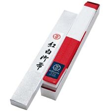 KUSAKURA Japón Judo Gi Aka Obi Rojo Blanco Cinturón Jrwz Modelo