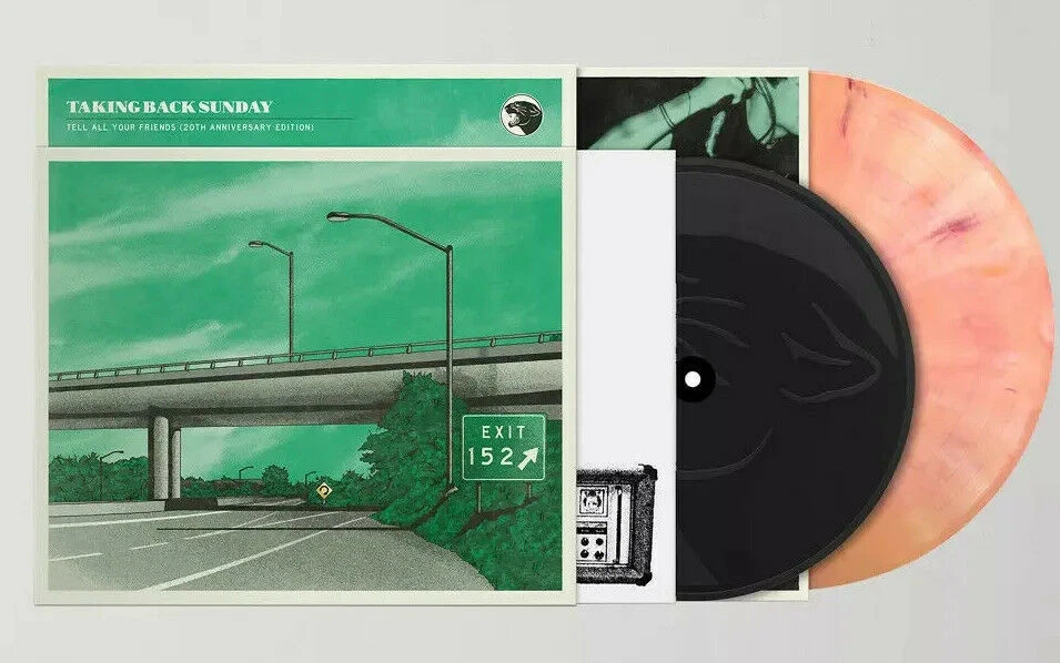 Taking Back Sunday - Tell All Your Friends Limited Sangria Colored Vinyl LP NEW - Image 1 of 1