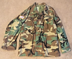 Military BDU Medium Reg Field Jacket Camouflage US Army USAF US Navy Men Boys202 - Picture 1 of 8