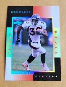 TERRELL DAVIS - 1998 Score Complete Players #7C  **MINT**  FREE SHIP & RETURN! - Picture 1 of 2