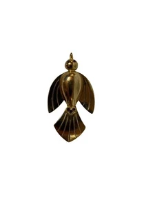 Vintage Coro Gold-Tone Bird Brooch With Pin Clasp - Picture 1 of 5