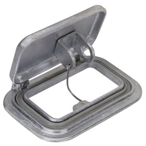 Vent Scupper, pequeña ventilación de aire de aleación para caravanas, remolque, barcos y flotador de caballos - Imagen 1 de 1