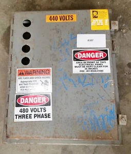 Hoffman Electrical Enclosure 20"x16"x7.5" #8387 - Picture 1 of 7