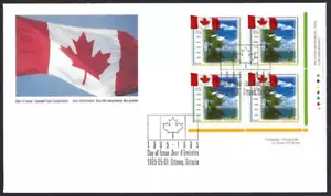 Canada # 1546 LRpb " CANADIAN FLAG " Brand New 1995 Unaddressed Issue - Picture 1 of 2