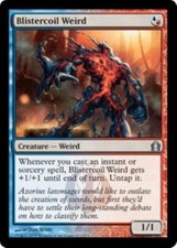 MTG Return to Ravnica - Blistercoil Weird