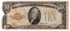 $10 1928 Gold Certificate Small Size Fr#2400