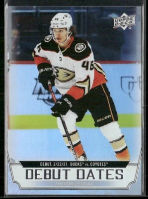 2022-23 Upper Deck Series 1 - Debut Dates Trevor Zegras #DD-13 - Image 1 of 2