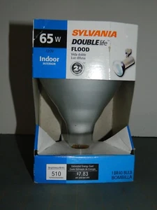 SYLVANIA BR40 Double Life 65 Watt Indoor Flood Light Bulb 510 Lumens FREE SHIP - Picture 1 of 5