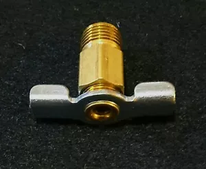 1/8" Male NPT Brass Internal Seat Drain Cock, Fastenal Part No 68852, New - Picture 1 of 6