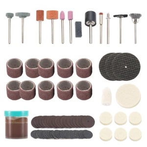 105Pcs Electric Drill Bit Kit Abrasive Rotary Tool Accessories Set for 6017 - Picture 1 of 6