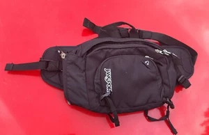 JANSPORT 90s Vintage Black Fannie Pack Made in USA - Picture 1 of 2
