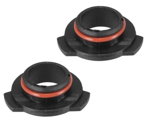 9005 HB3 LED Faro Adaptador Base Bombilla Enchufes Soporte Retenedor Negro - 2 piezas - Imagen 1 de 3