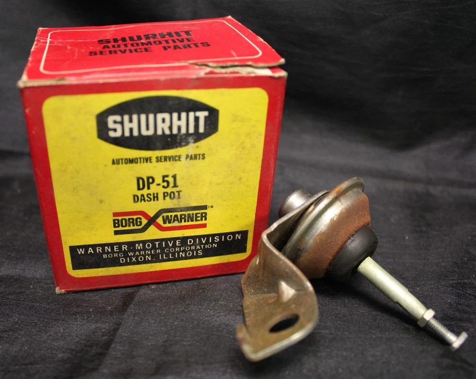 Chevrolet (85) (85) vintage nuevo de stock Shurhit Dash Pot DP51 1958-1959 Foto 1 de 1