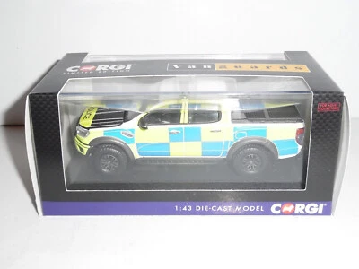 Ford Ranger Raptor Police Demonstration 2018 Vanguards Va15202 1:43 15202 Corgi - Image 1 of 4