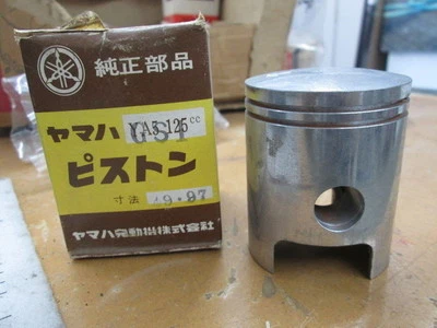 Nuevo de Lote Antiguo Yamaha OEM 49.97 Pistón 1961 YA5 125 125cc Foto 1 de 3