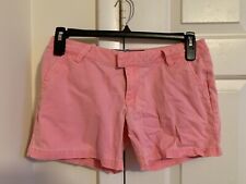 Preowned Volcom Women's Short Shorts Size 5 color Pink used free shipping