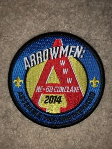 Pfadfinder 2014 Kittatinny 5 11 22 PA NE6B Gebiet Abschnitt Region OA Konklave Aufnäher - Bild 1 von 1