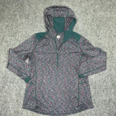 REI пуловер женщин размер XL Screeline 1/4 молнии толстовка с капюшоном на открытом воздухе - Изображение 1 из 4