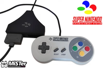 DaemonBite 2 Players SNES MiSTer USB - Photo 1/4