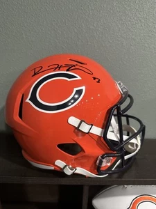 Bears DEVIN HESTER Signed Full Size Alternate Replica Speed Helmet AUTO - JSA - Picture 1 of 4