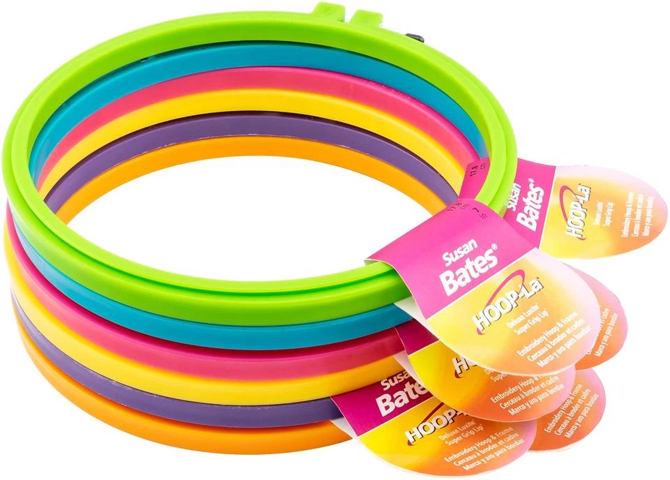 Bates Hoop-La Plastic Embroidery Hoop 7"- - Image 1 of 4
