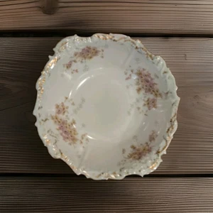 Antique Bawo & Dotter Elite Works Limoges Daisy Pattern Serving Bowl - Picture 1 of 9