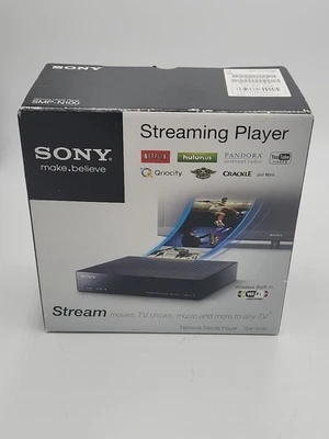 Sony SMP-N100 Network Media Player Wi-Fi With Remote and cables OPEN BOX - Image 1 of 4