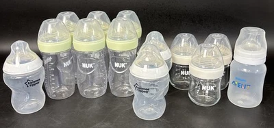Lote de mamadeiras NUK, Rommel Tipper, Avent 13 peças - Imagem 1 de 4