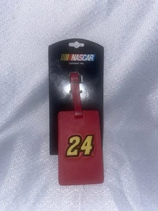 Jeff Gordon 24 NASCAR Wilsons Cuero Equipaje Bolsa Identificación Etiquetas/Bolsa de Gimnasio/Bolsa de Golf - Imagen 1 de 5