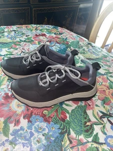 Clarks Collection Water Resistant Walking Shoes Jaunt Lace Black 10M new No Box - Picture 1 of 10